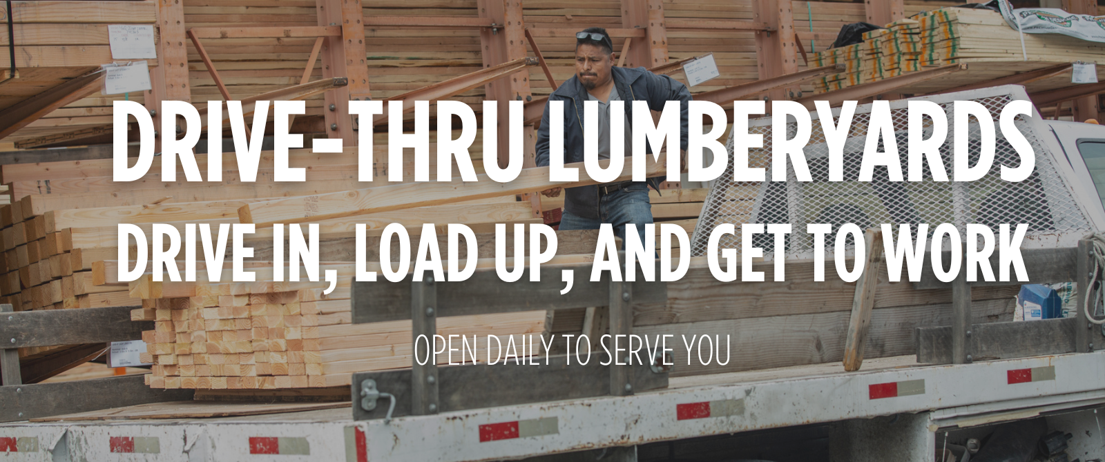 Drive-thru Lumberyard