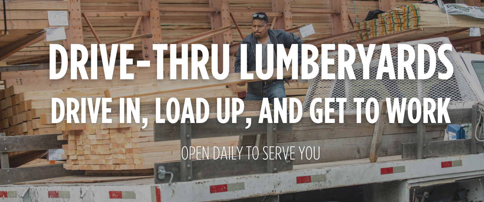 Check Out Drive-Thru Lumberyard for Fast Loading