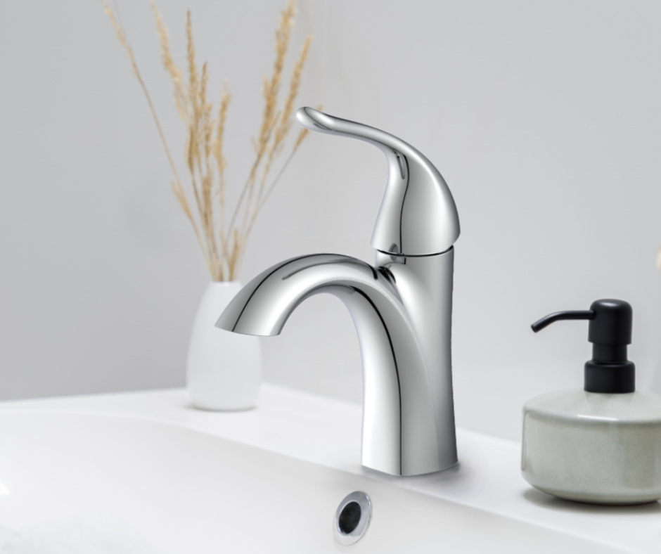 chrome 1 handle faucet