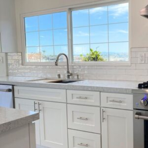 White Remodel Windows