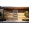 Contemporary 5-Lite Mahogany Unfinished