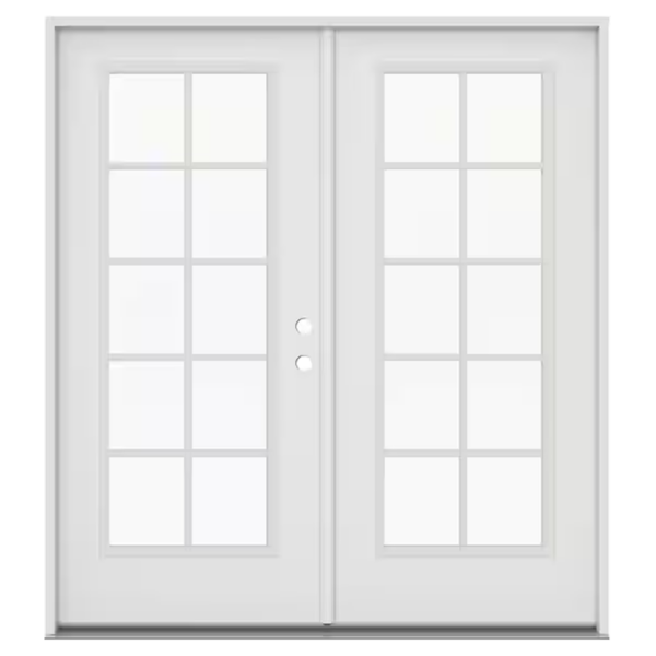 French 10-Lite Patio Door - Low-E
