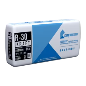Knauff Ecobatt R30 Kraft Batts 10" X 24" x 48" 88.00 SQFT