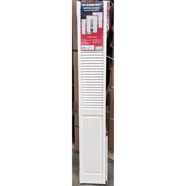 Louvered Panel Bifold Closet Door - Image 3