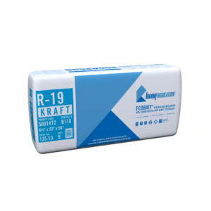 R19 Kraft Batts 23"x94" 135.13 sqft.
