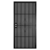 Filigree Security Door - Black Finish