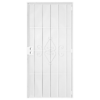 Filigree Security Door - White Finish