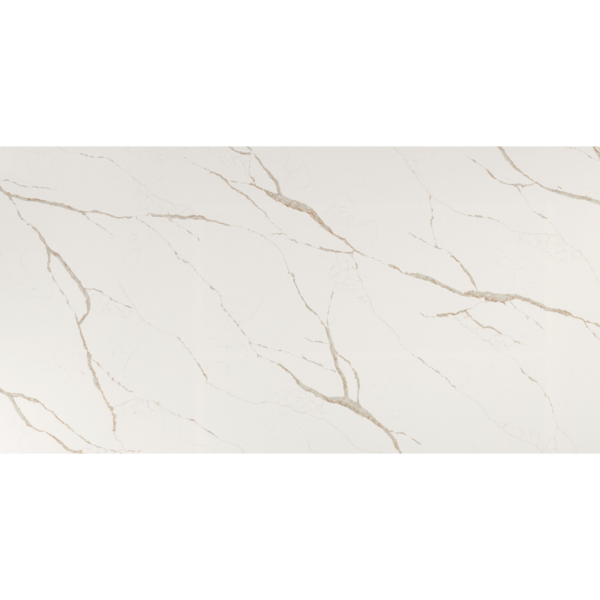 QUARTZ CALACATTA LAZA ORO 112X26 W BACK SPLASH