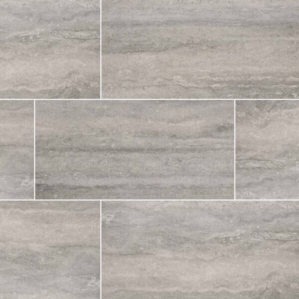Venato Gray Porcelain 12" X 24" 8PCS