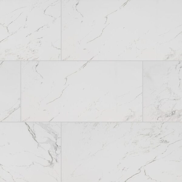 Carrara Matte Porcelain 12" X 24" 8PCS