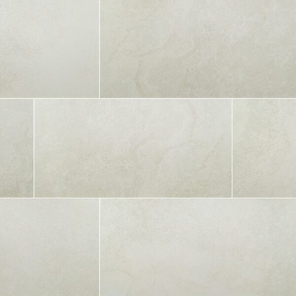 Legend White Porcelain 12" X 24" 9PCS
