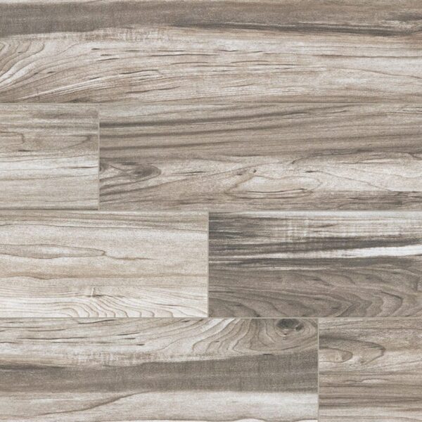 Carolina Timber Grey Matte Porcelain Tile 6" X 24" 14PCS