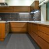 Graphite Focus Porcelain Tile 12" X 24" lifestyle 3