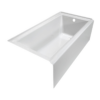 Lyons Linear 60X32X19 RH Fiberglass Bathtub