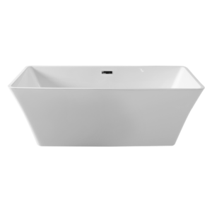 Freestanding Rectangular 67" Acrylic Bathtub
