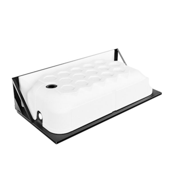 Bootz Syniron-2 5' RH Steel Bathtub