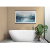 66" ACRYLIC FREESTANDING TUB NARROW EDGE OVAL