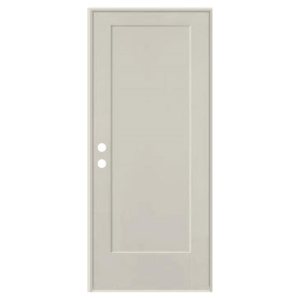 Fire-Rated 1-Panel Shaker Primed & Prehung Door