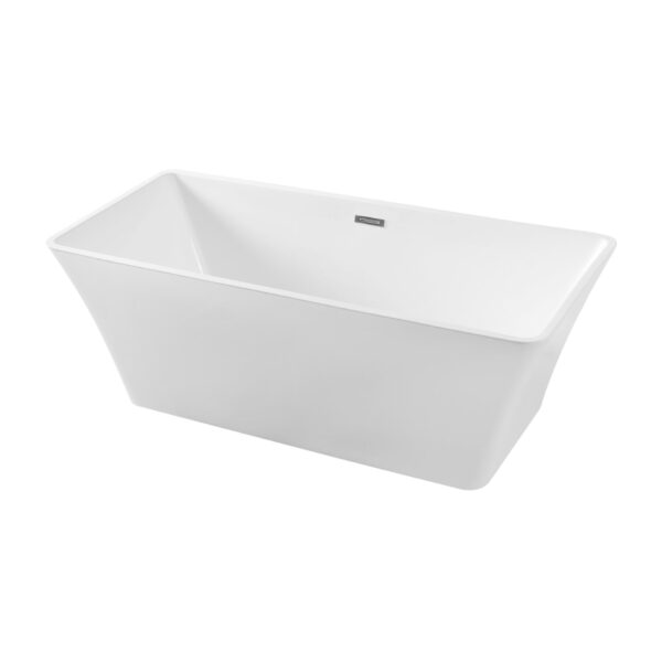 Venosa Freestanding Acrylic Tub angle