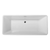Venosa Freestanding Acrylic Tub overhead