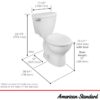 American Standard Cadet Round Toilet