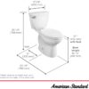 American Standard Cadet Elongated Toilet