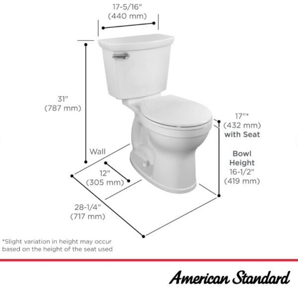 American Standard Champion Round Toilet