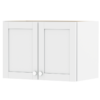 Tuscany white shaker cabinet, door and drawer pulls not included.
