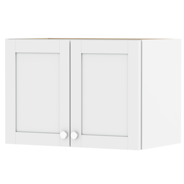Tuscany white shaker cabinet, door and drawer pulls not included.