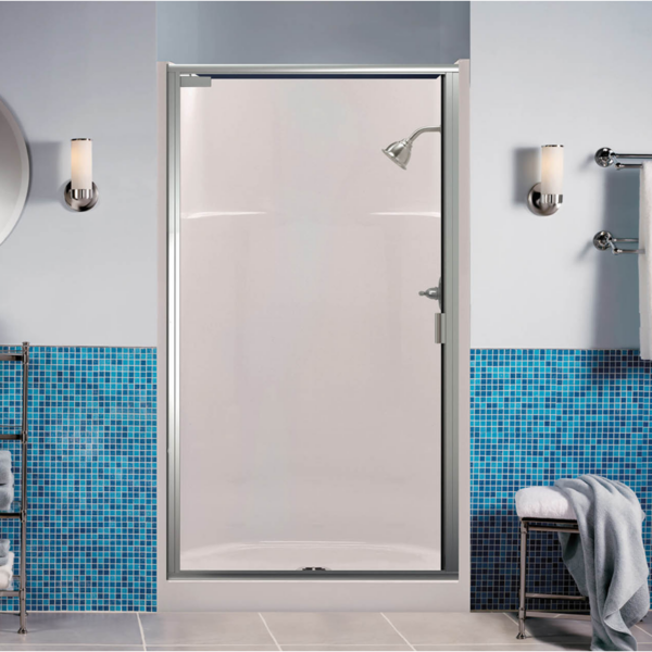 Lasco Shower Stall 32"x32 Smooth Wall lifestyle