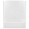 Tub/Shower 60"Smooth Wall White