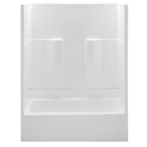 Tub/Shower 60"Smooth Wall Remodel LH White
