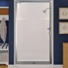 Shower 36" Smooth Wall White