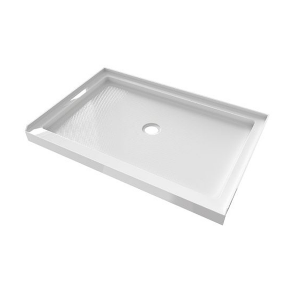 Maidstone Supply 32" X 54" X 2 3/4" Center Drain White Shower Base
