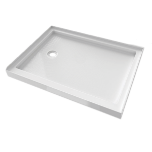 30" X 60" X 2 3/4" LEFT DRAIN SHOWER BASE WHT