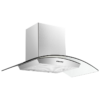 36" Stainless Steel Arched Glass Wall Mount Range Hood
