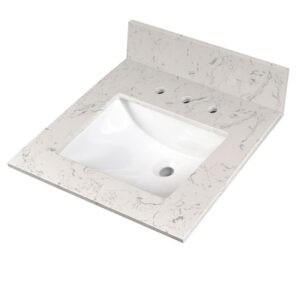 Carra Sky Marble 31 x 22 Vanity Top with Sink