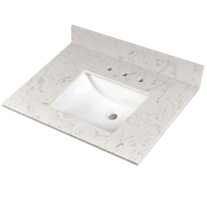 Carra Sky Marble 37 x 22 Vanity Top with Sink