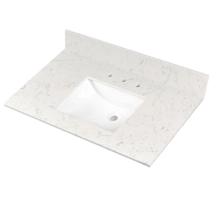 Carrara Sky 49" x 22" Vanity Top with Sink