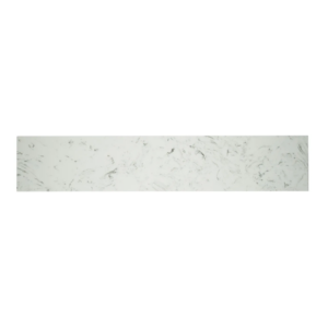 Carrara Sky 21 x 4 Marble Sidesplash