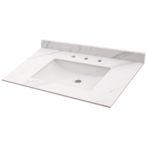 CALACATTA NOWY ENG MARBLE 49X22 SQ BOWL