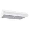 36" Glacier 350 MAX Blower CFM 1.5 Sones White Range Hood