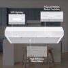 30" Energy Star 350 Max Blower CFM White Range Hood