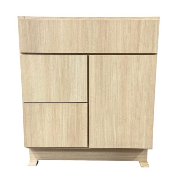 Flat Sand Barbera 30" Vanity Cabinet Without Top