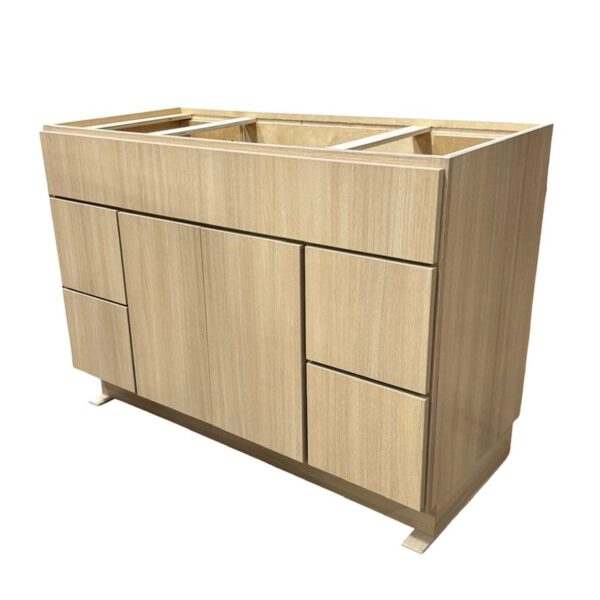 Flat Sand Barbera 48 in. Vanity Cabinet Without Top