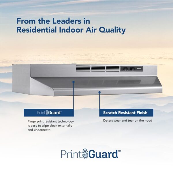 36" Convertible 230 Max Blower CFM Stainless Finish Range Hood