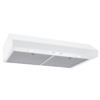 42" Glacier 350 MAX Blower CFM 1.5 Sones White Range Hood