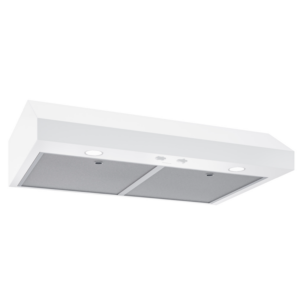 42" Glacier 350 MAX Blower CFM 1.5 Sones White Range Hood