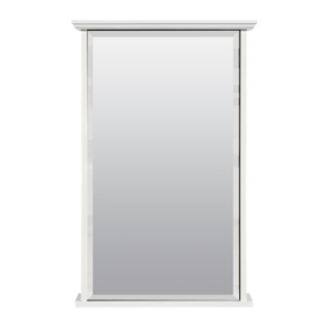 Zenna Home 16 in. × 25 in. White Surface Mount Medicine Cabinet