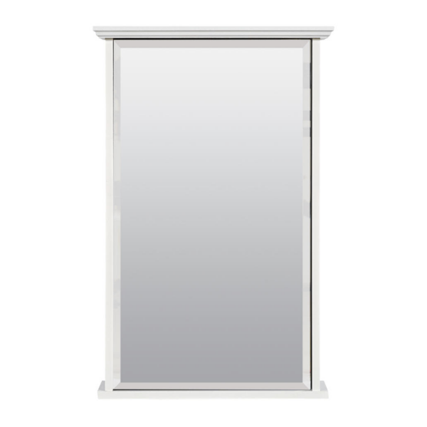 Zenna Home 16 in. × 25 in. White Surface Mount Medicine Cabinet